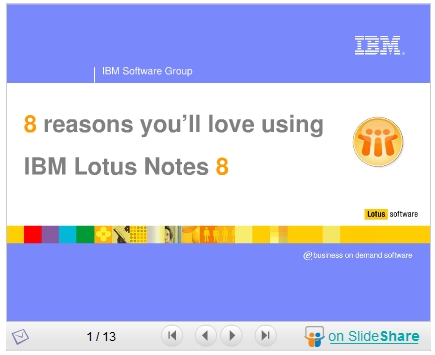 8 Reasons You’ll Love Using IBM Lotus Notes 8